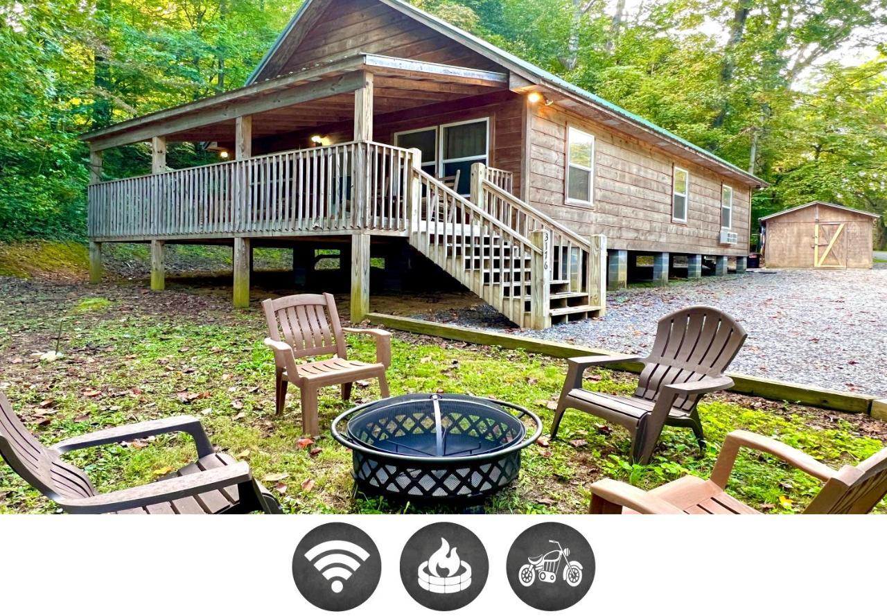 Tranquil Valley Retreat Cabin Сивиървил Екстериор снимка